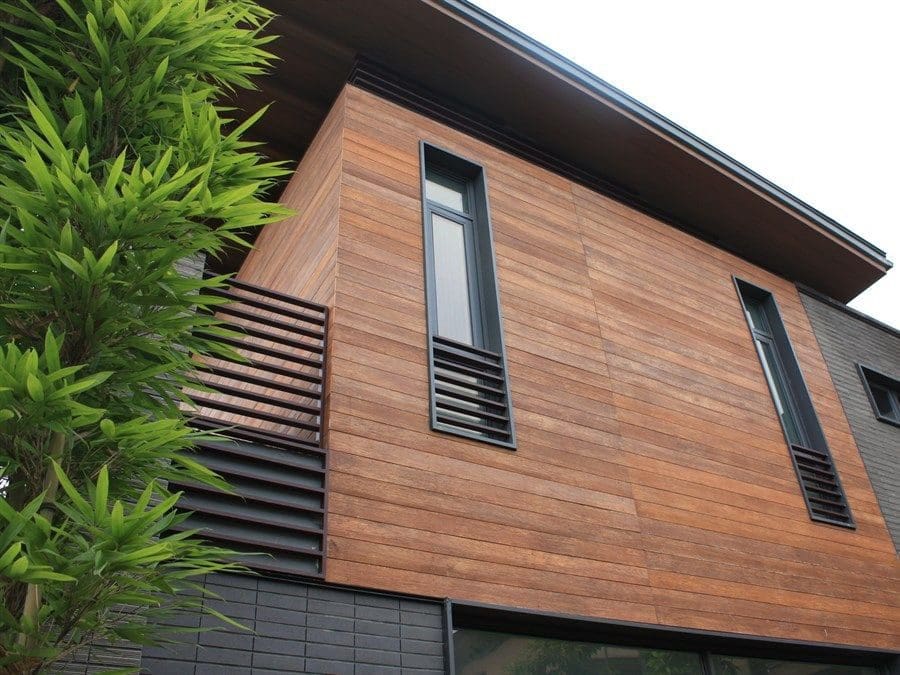Sustainable Exterior facade techniques used in house construction Happho